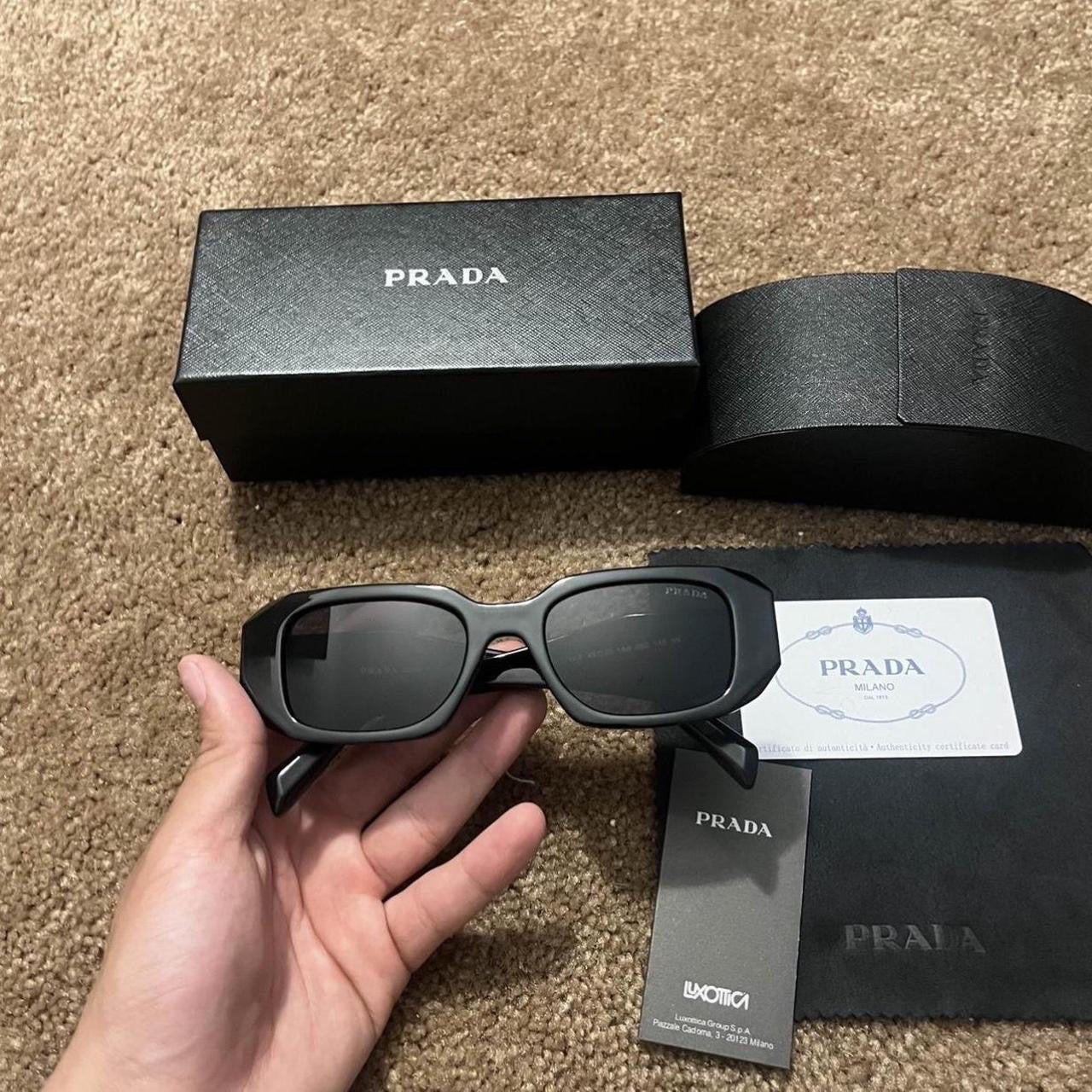 Prada Men's Black Sunglasses