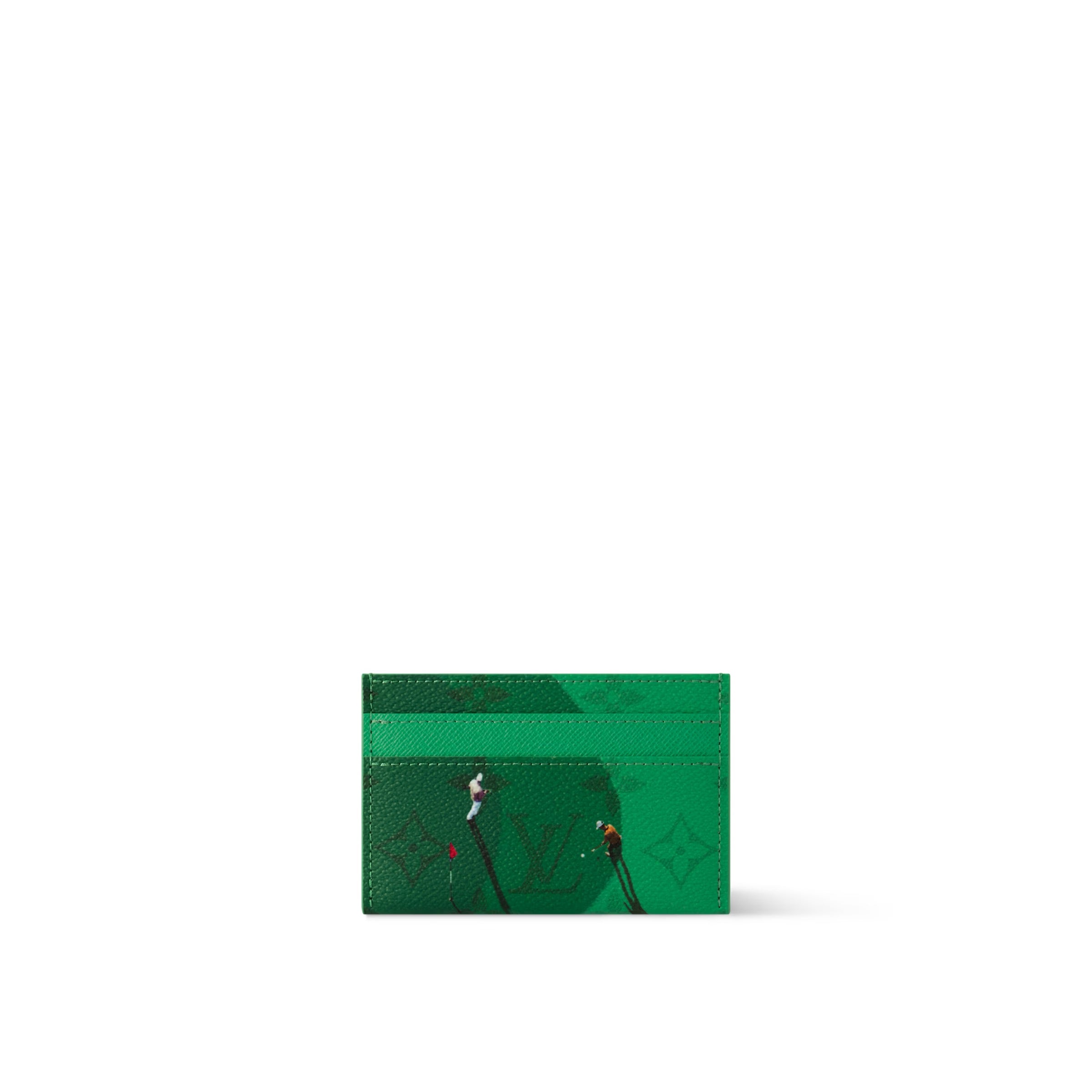 Louis Vuitton Card Holder (Green Golf Edition)