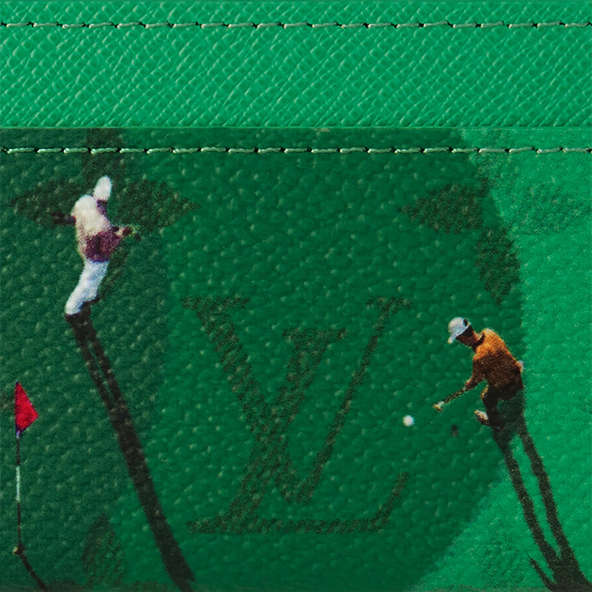 Louis Vuitton Card Holder (Green Golf Edition)